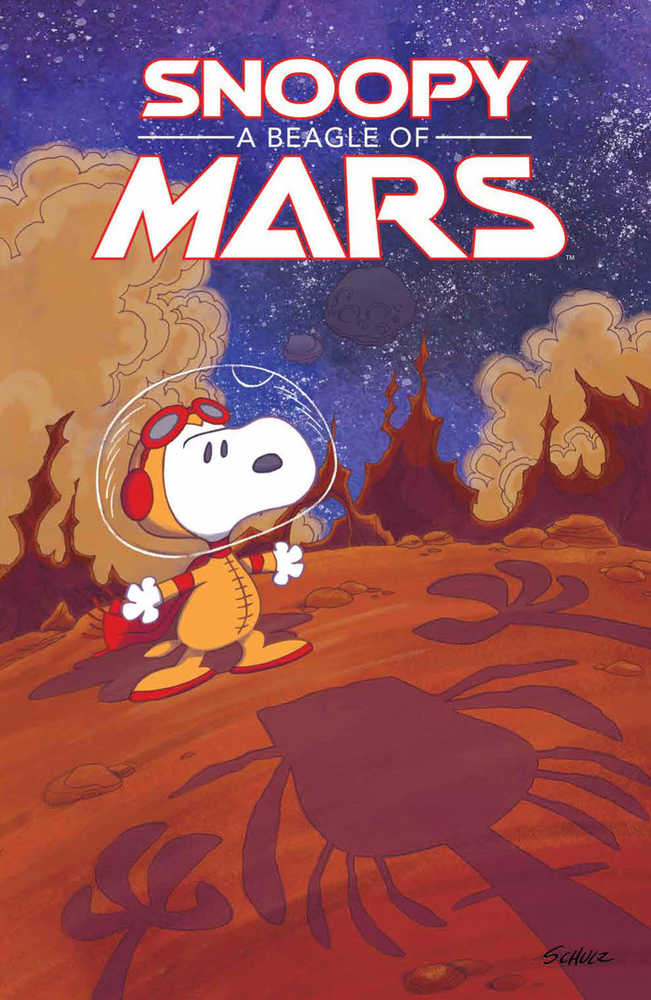 Snoopy Beagle Of Mars Original Graphic Novel Peanuts