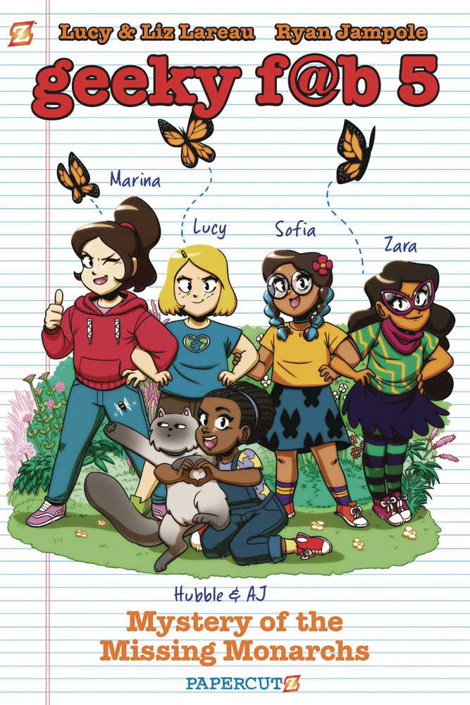 Geeky Fab Five Graphic Novel Volume 02 Mystery Missing Monarchs