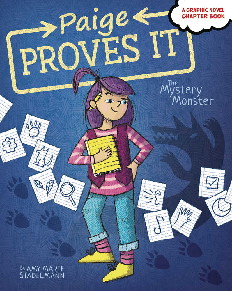 Paige Proves It Graphic Novel Chapter Book Mystery Monster