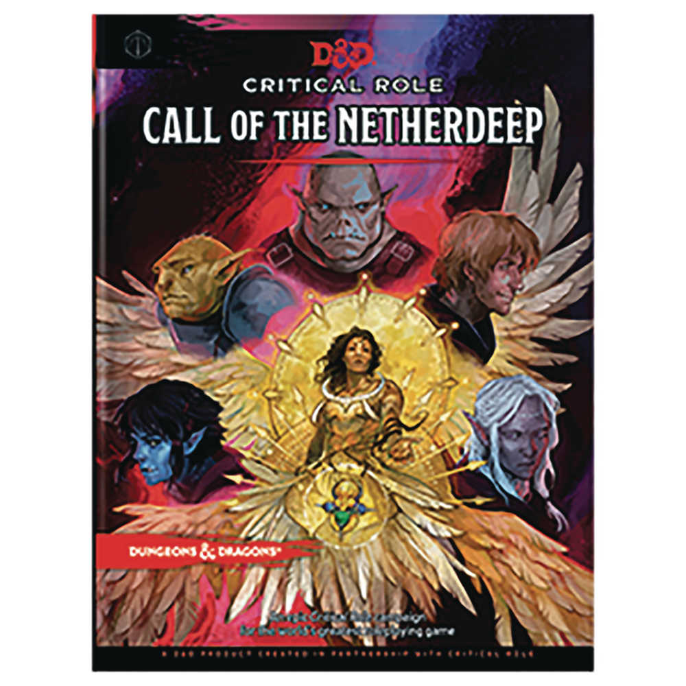 Dungeons & Dragons Role Playing Game Critcal Role Call Netherd Hardcover