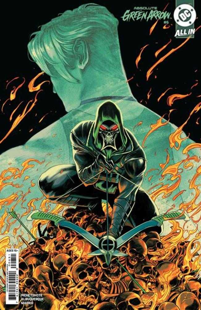 Absolute Green Arrow #6 (Of 12) Cover E 1:25 Nimit Malavia Card Stock Variant