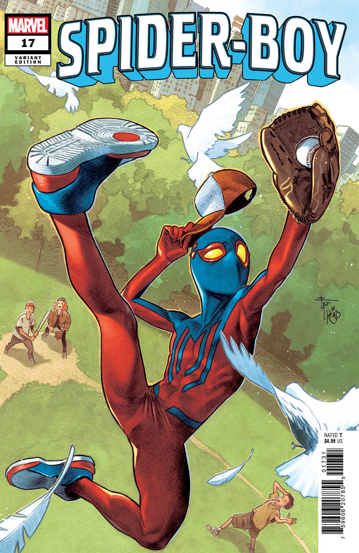 Spider Boy #17 Francesco Mobili Variant