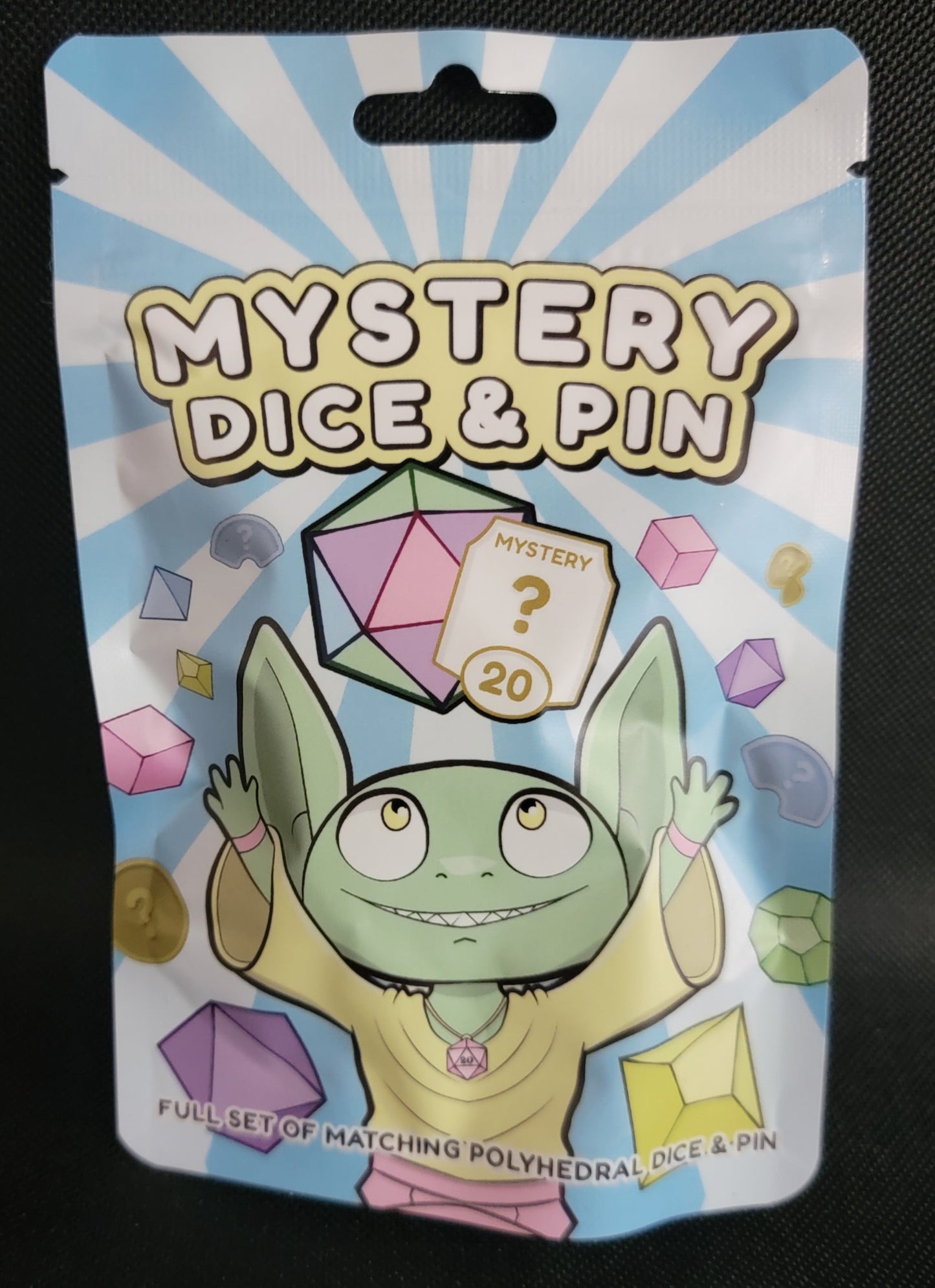 Mystery Dice Set & Pin