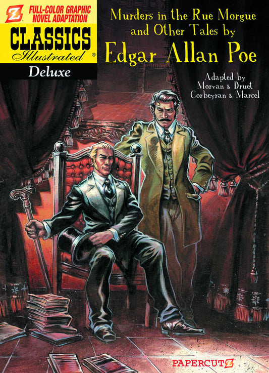 Classics Illustrated Deluxe Hardcover Volume 10 Murders Rue Morgue