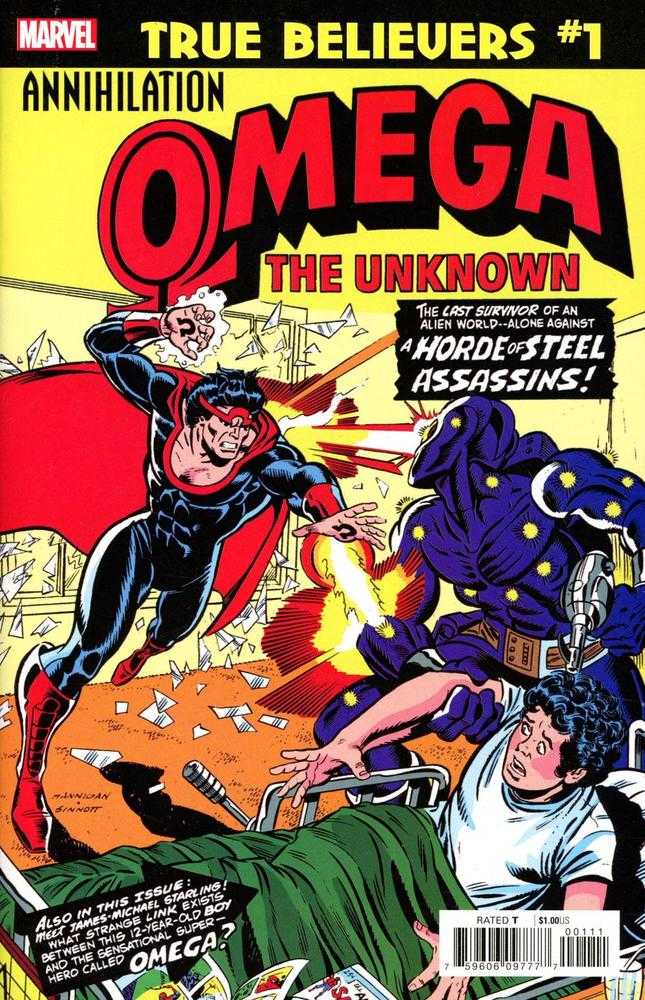 True Believers Annihilation Omega Unknown #1
