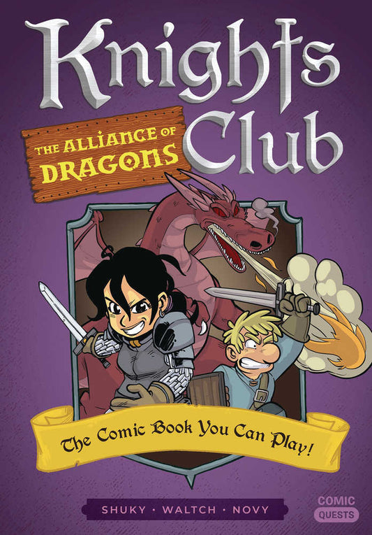 Comic Quests Knights Club Alliance Of Dragons