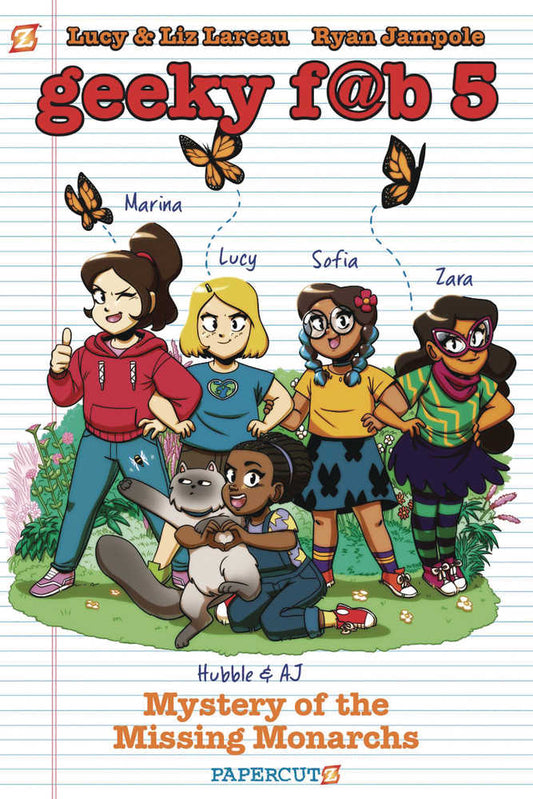 Geeky Fab Five Graphic Novel Volume 02 Mystery Missing Monarchs