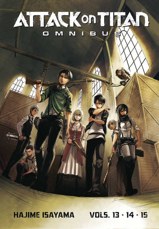 Attack On Titan Omnibus TPB Volume 05 Volume 13 15 (Mature)