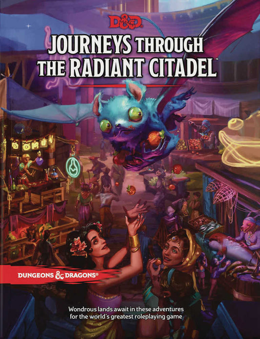 Dungeons & Dragons  Role Playing Game 5 E Journeys Through Radiant Citadel Hardcover