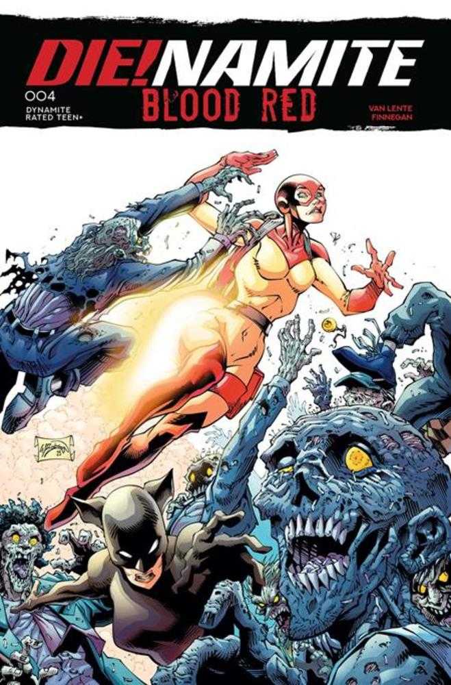 Dienamite Blood Red #4 Cover D Will Robson Variant