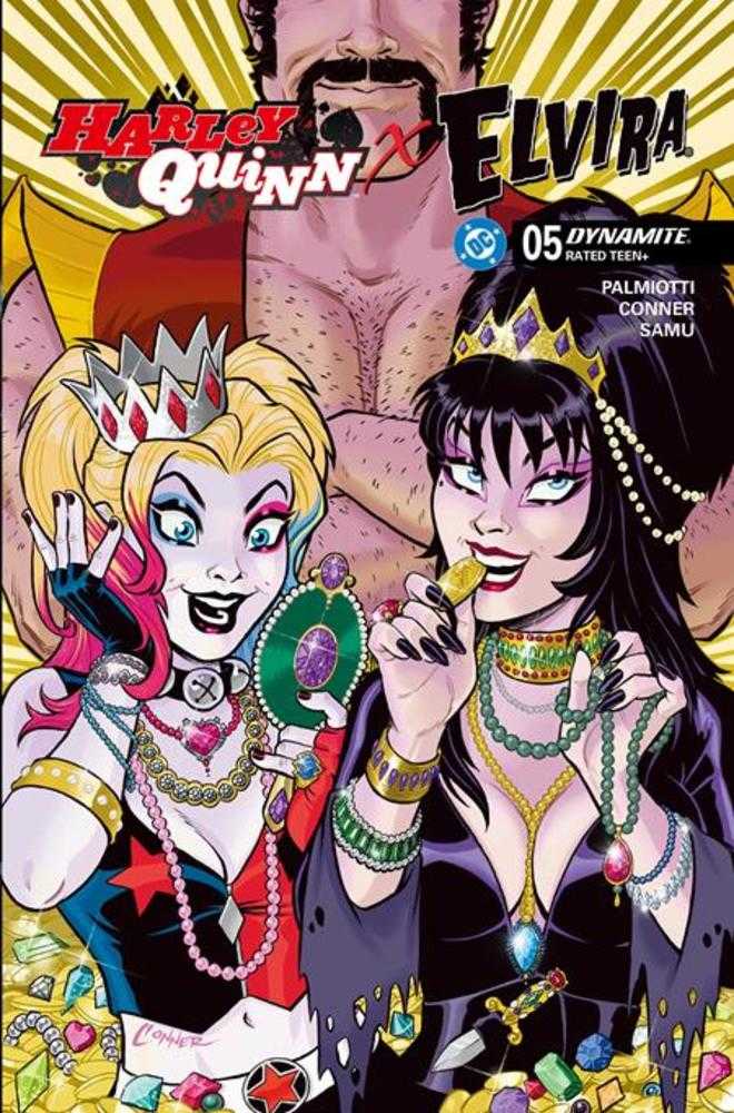 Harley Quinn X Elvira #5 Cover H 1:10 A. Conner Jewels Variant