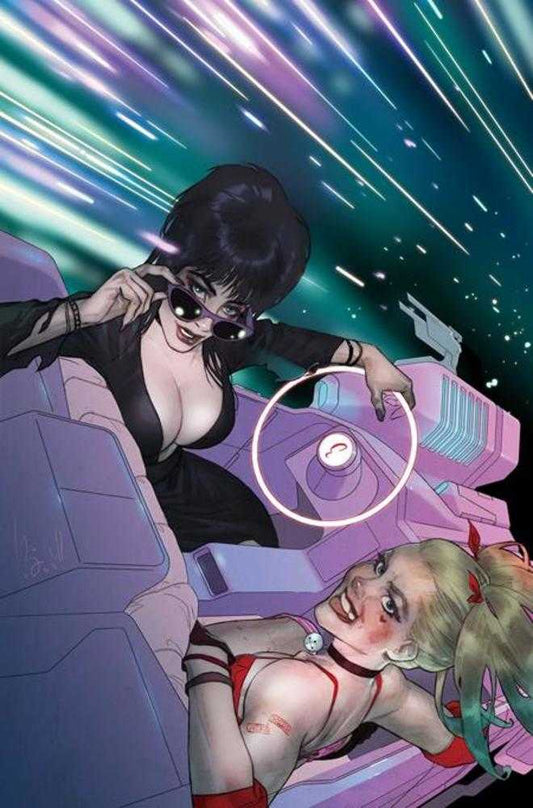 Harley Quinn X Elvira #5 1:10 Var I Cover B.Caldwell