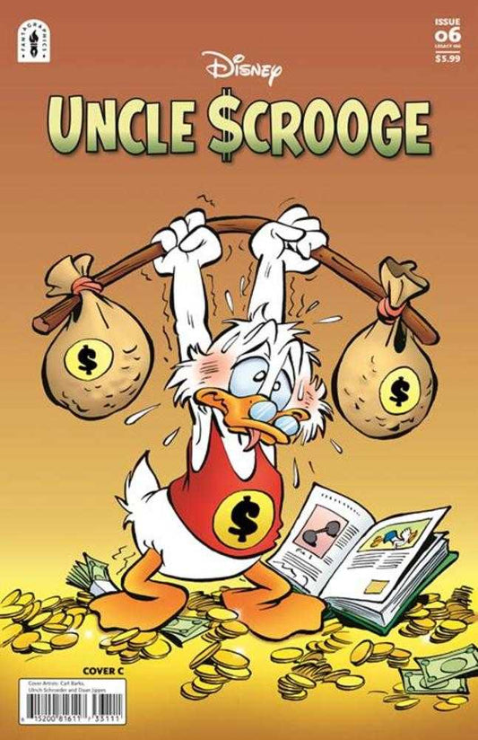 Uncle Scrooge Legacy #466 By Moonlights Blight Cover C 1:10 Carl Barks Daan Jippes Variant