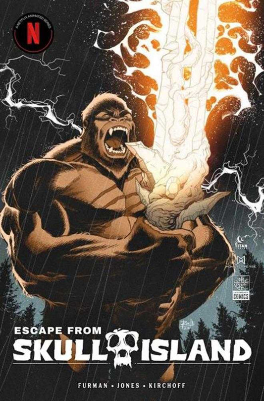 Escape From Skull Island #4 (Of 4) Cover A Rodrigo Rocha