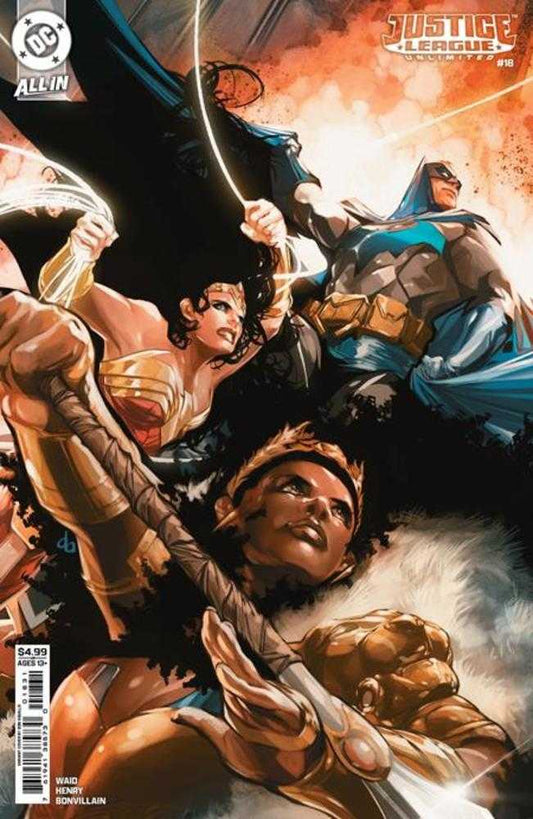 Justice League Unlimited #18 Cover C Don Aguillo Card Stock Variant (DC K.O.)