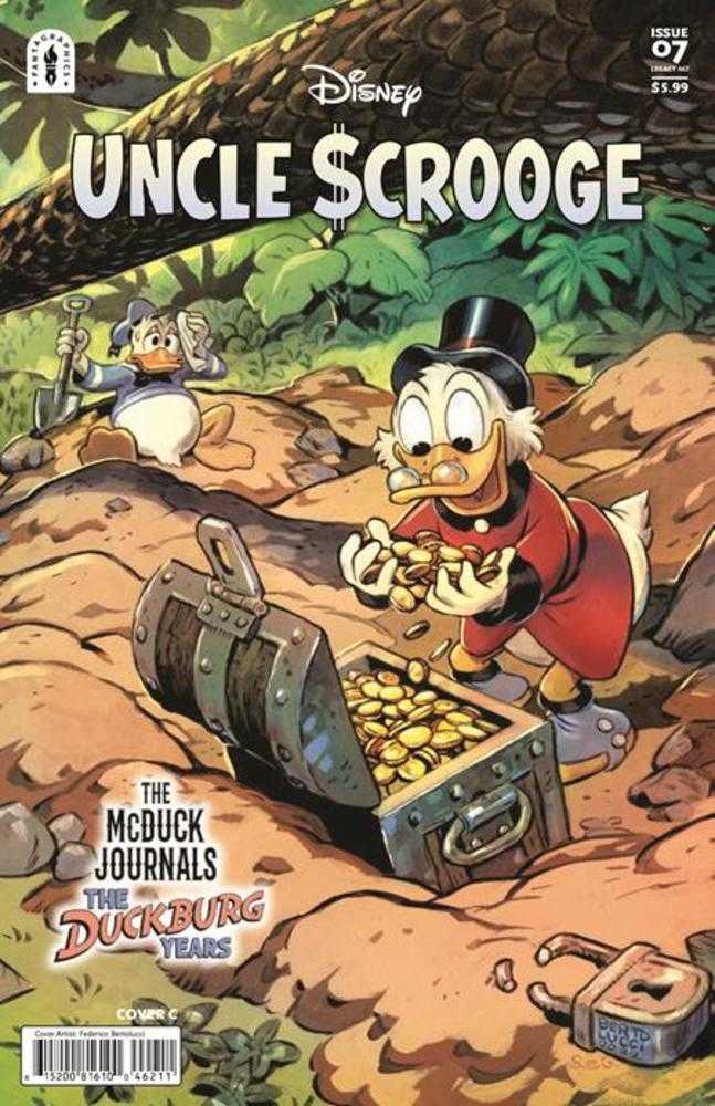 Uncle Scrooge Legacy #467 The Mcduck Journals The Duckburg Years  Cover C 1 in 10 Ulrich Schroeder Wraparound Variant