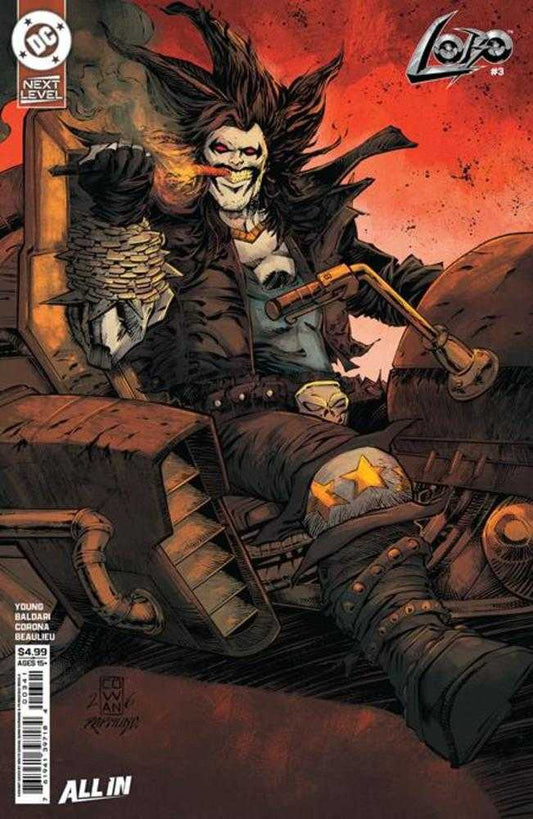 Lobo #3 Cover D Denys Cowan Card Stock Variant