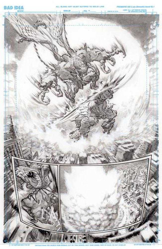 Olympus Saga Megalith #1 (Of 4) Cover G Lewis Larosa Original Art Edition 4 Variant
