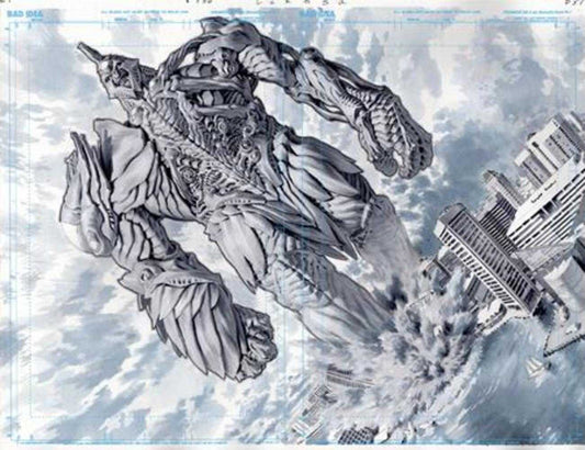 Olympus Saga Megalith #1 (Of 4) Cover W Lewis Larosa Original Art Edition 20 Variant