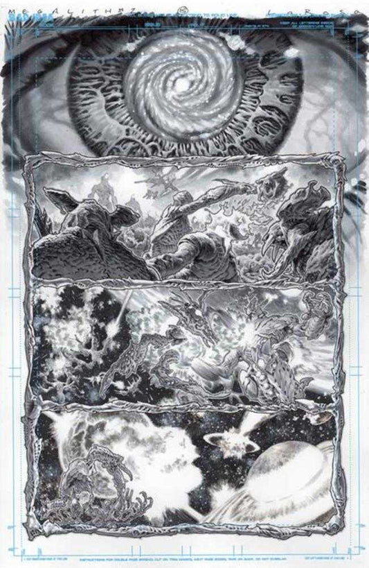 Olympus Saga Megalith #1 (Of 4) Cover Za Lewis Larosa Original Art Edition 24 Variant