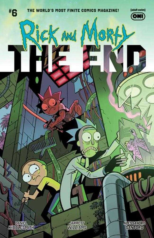 Rick And Morty The End #6 (Of 6) Cover B Troy Little Variant