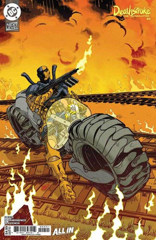 Deathstroke The Terminator #4 Cover D Cully Hamner Card Stock Variant