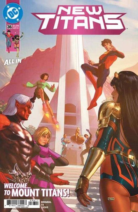 New Titans #36 Cover A Taurin Clarke