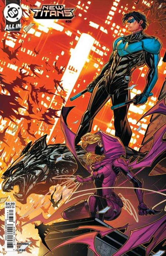 New Titans #36 Cover C Jonboy Meyers Card Stock Variant