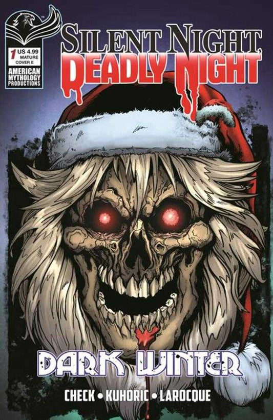 Silent Night Deadly Night Dark Winter #1 (Of 2) Cover E Puis Calzada Variant (Mature) Previously Solicted Thru Diamond