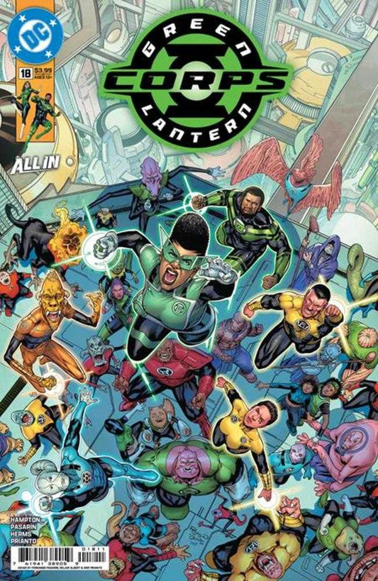 Green Lantern Corps #18 Cover A Fernando Pasarin