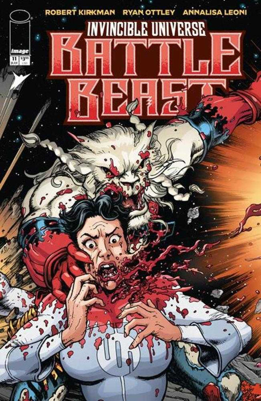 Invincible Universe Battle Beast #11 Cover C 1:10 C Burnham & B Reber Connecting Variant