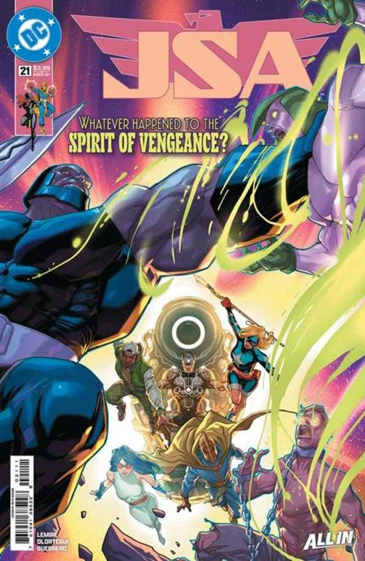 JSA #21 Cover A Pete Woods