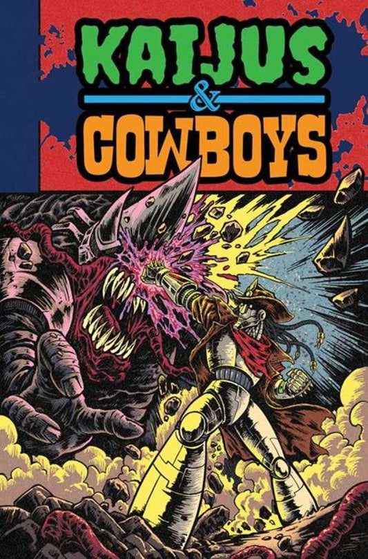 Kaijus & Cowboys #1 (Of 12) Cover B Ferxpain EC Comics Homage Variant