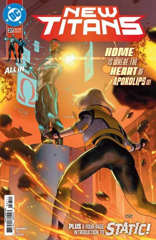 New Titans #37 Cover A Taurin Clarke