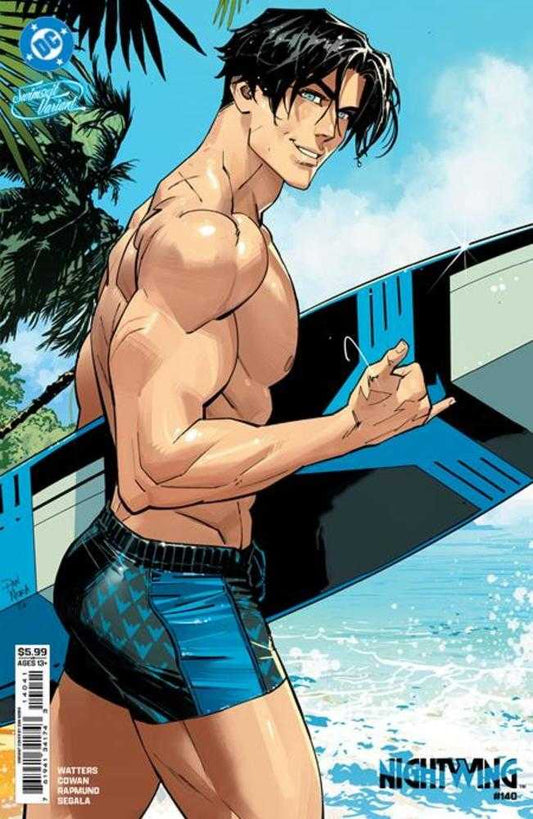 Nightwing #140 Cover D Dan Mora Swimsuit Card Stock Variant