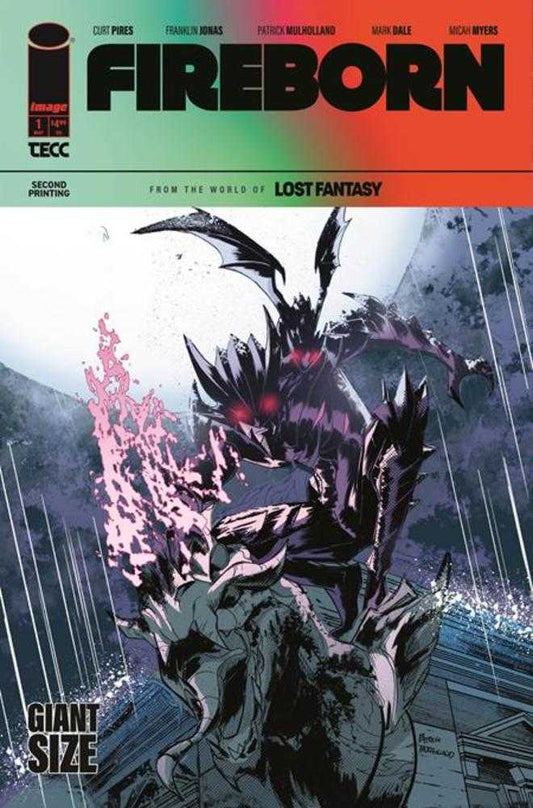Fireborn #1 2nd Printing Cover A Patrick Mullholand