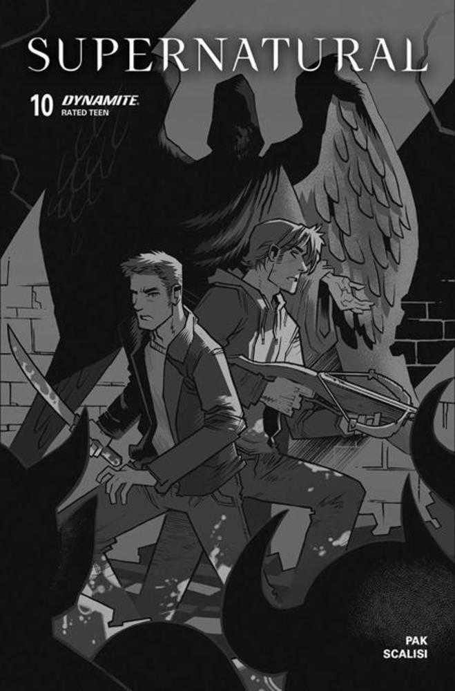 Supernatural #10 Cover H 1 :10 John Amor Line Art Variant