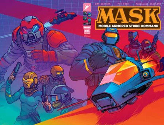 Mask #1 2nd Printing Cover B Pye Parr Wraparound Variant