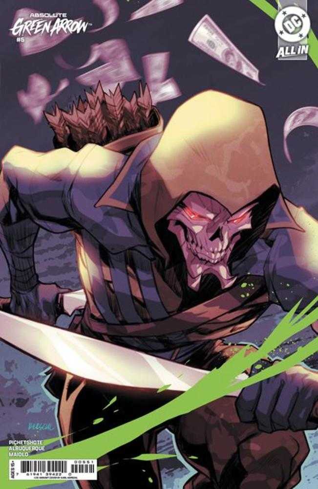 Absolute Green Arrow #5 (Of 6) Cover E 1:25 Karl Kerschl Card Stock Variant