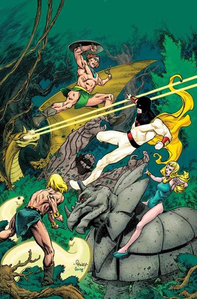 Space Ghost vs The Herculoids #1 Cover K 1:10 Tom Raney Full Art Variant