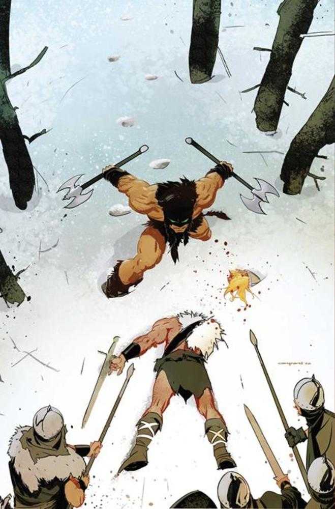 Fire And Ice Darkwolf #4 Cover H 1:10 Cary Nord Full Art Variant