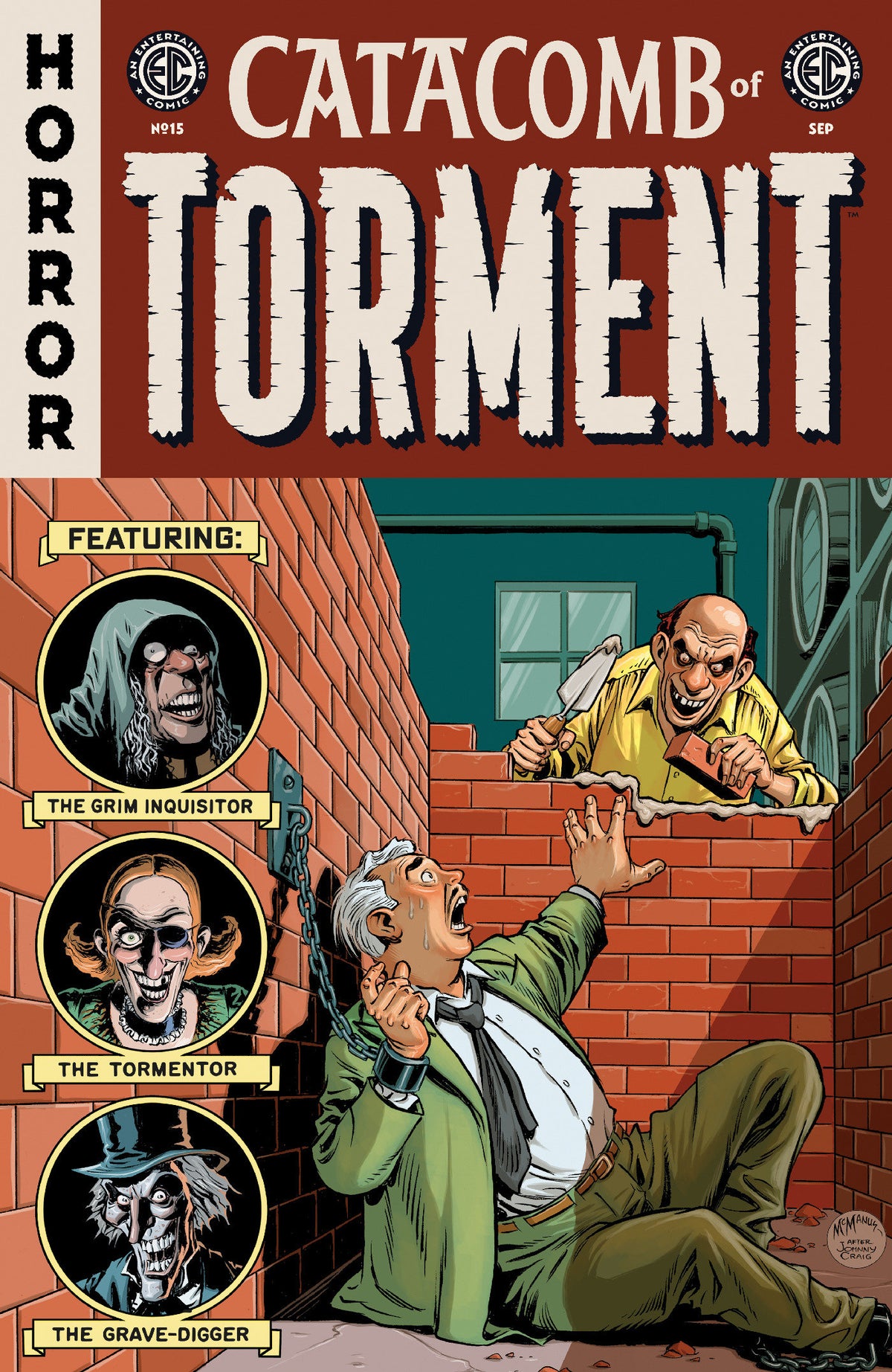 EC Catacomb Of Torment #15 Cover C 1:10 Shawn Mcmanus EC Homage Variant