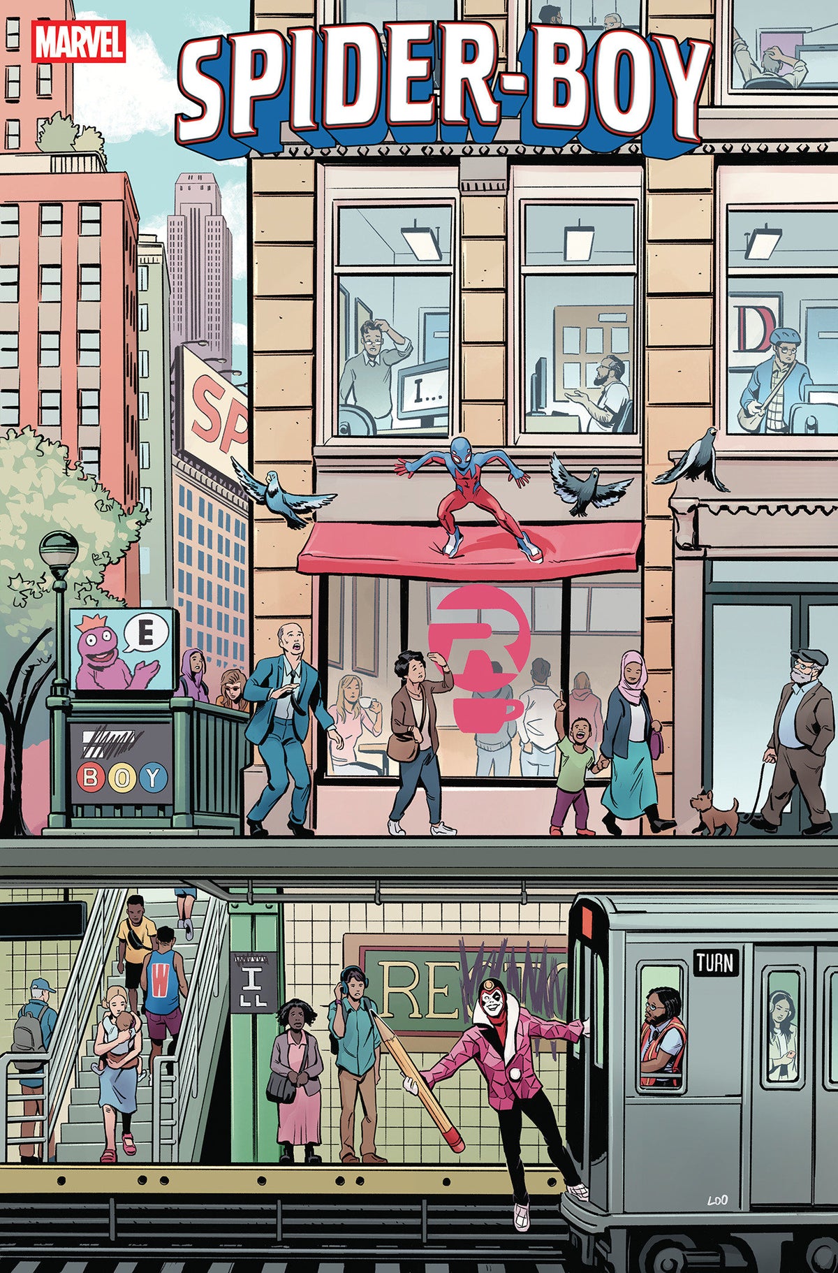 Spider Boy #20 Jason Loo Puzzle Variant