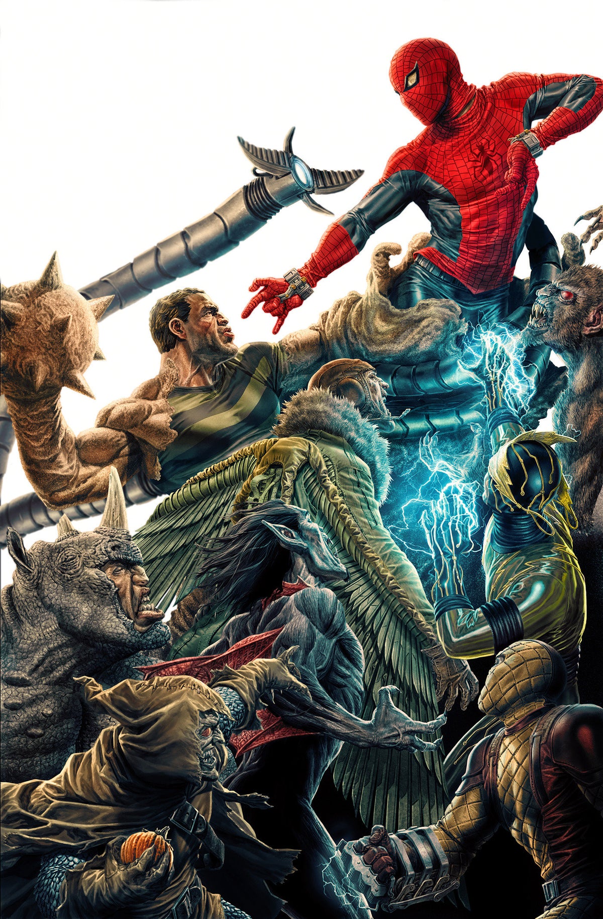 Amazing Spider-Man #1000 Lee Bermejo Amazing Visions 1:100 Full Art Variant