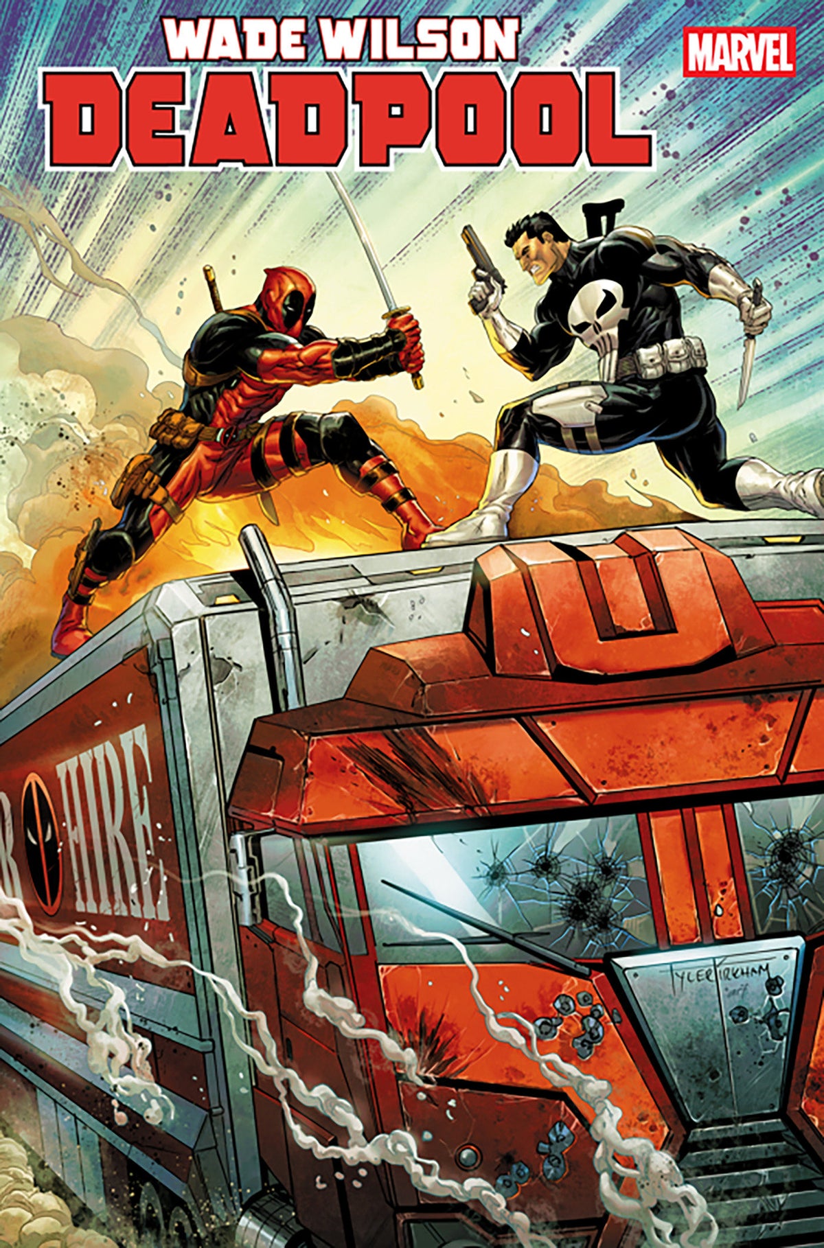 Wade Wilson: Deadpool #9 Tyler Kirkham 1:25 Variant [Bg]