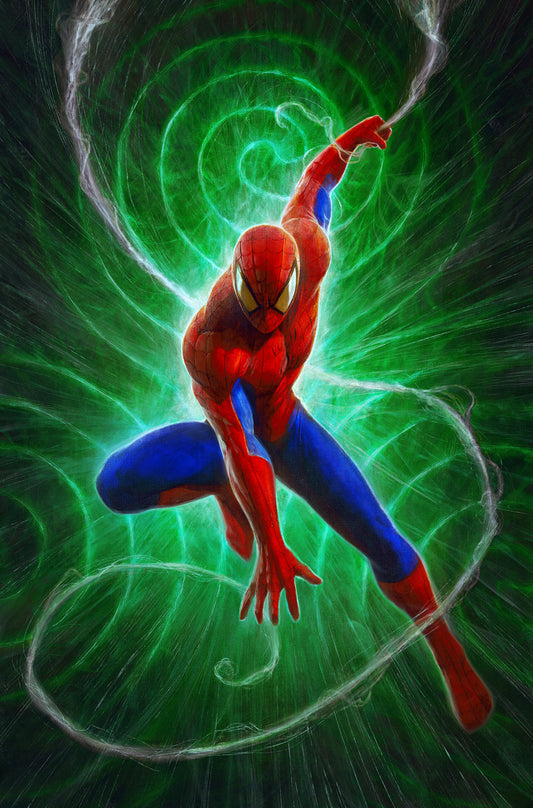 Amazing Spider-Man/Venom: Death Spiral #1 Dave Rapoza Spider-Man Full Art Variant [Ds] 1:25
