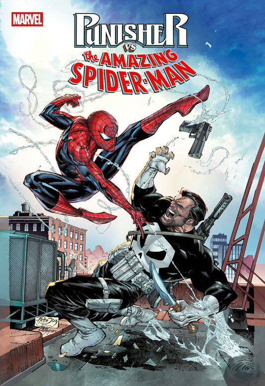 Punisher vs. Spider-Man #1  1:25 Netho Diaz Variant