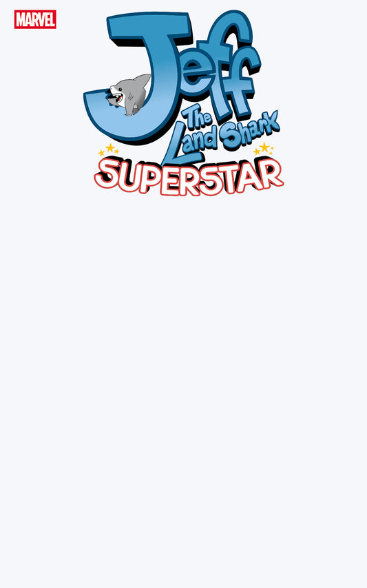Jeff The Land Shark: Superstar #1 Blank Cover Variant
