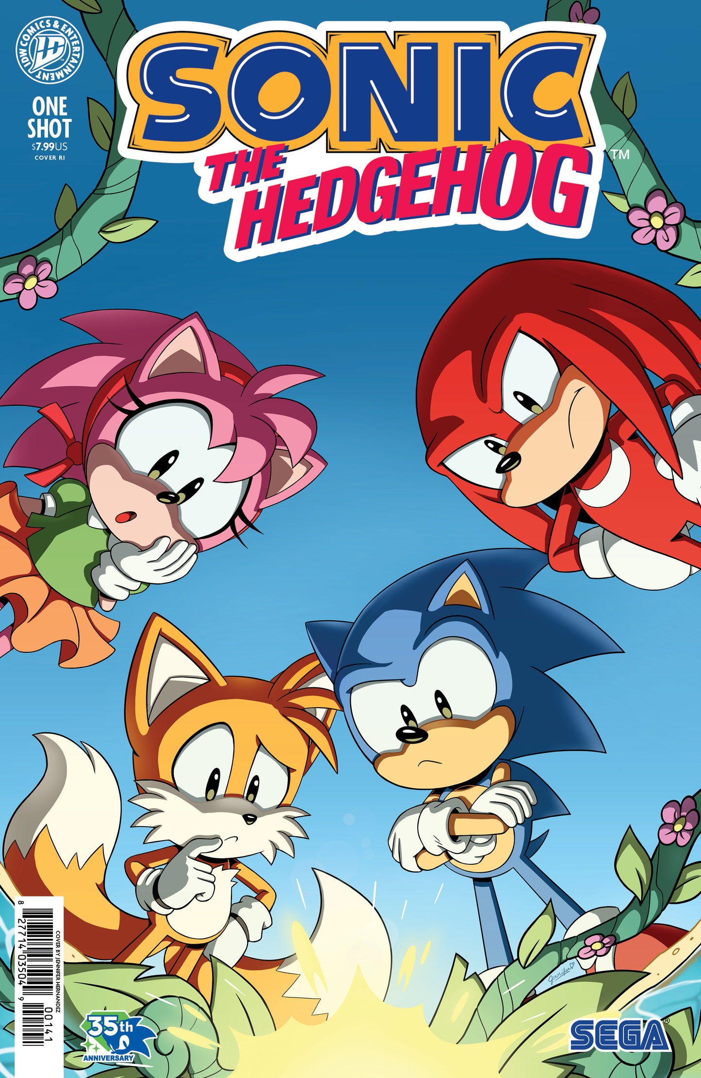 Sonic The Hedgehog: 35th Anniv Special 1:15 Variant RI