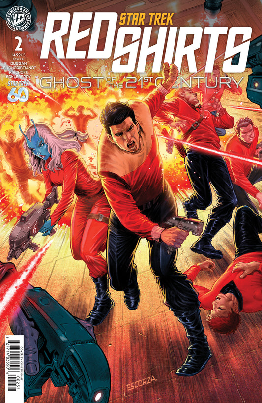 Star Trek: Red Shirts  Ghost Of The 21st Century #2 1:10 Variant Ri (Escorza Brothers)